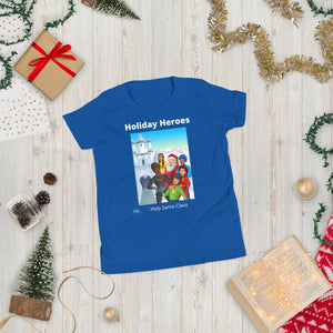 Holiday Heroes and Santa Claus T-Shirt
